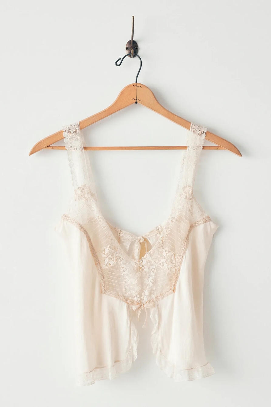 Lucky Upcycled Satin Cami, image 3
