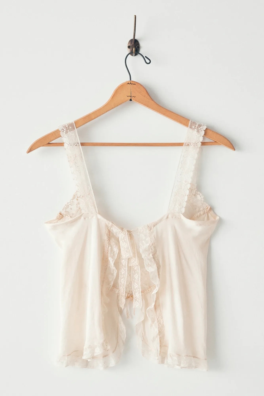 Lucky Upcycled Satin Cami, image 6