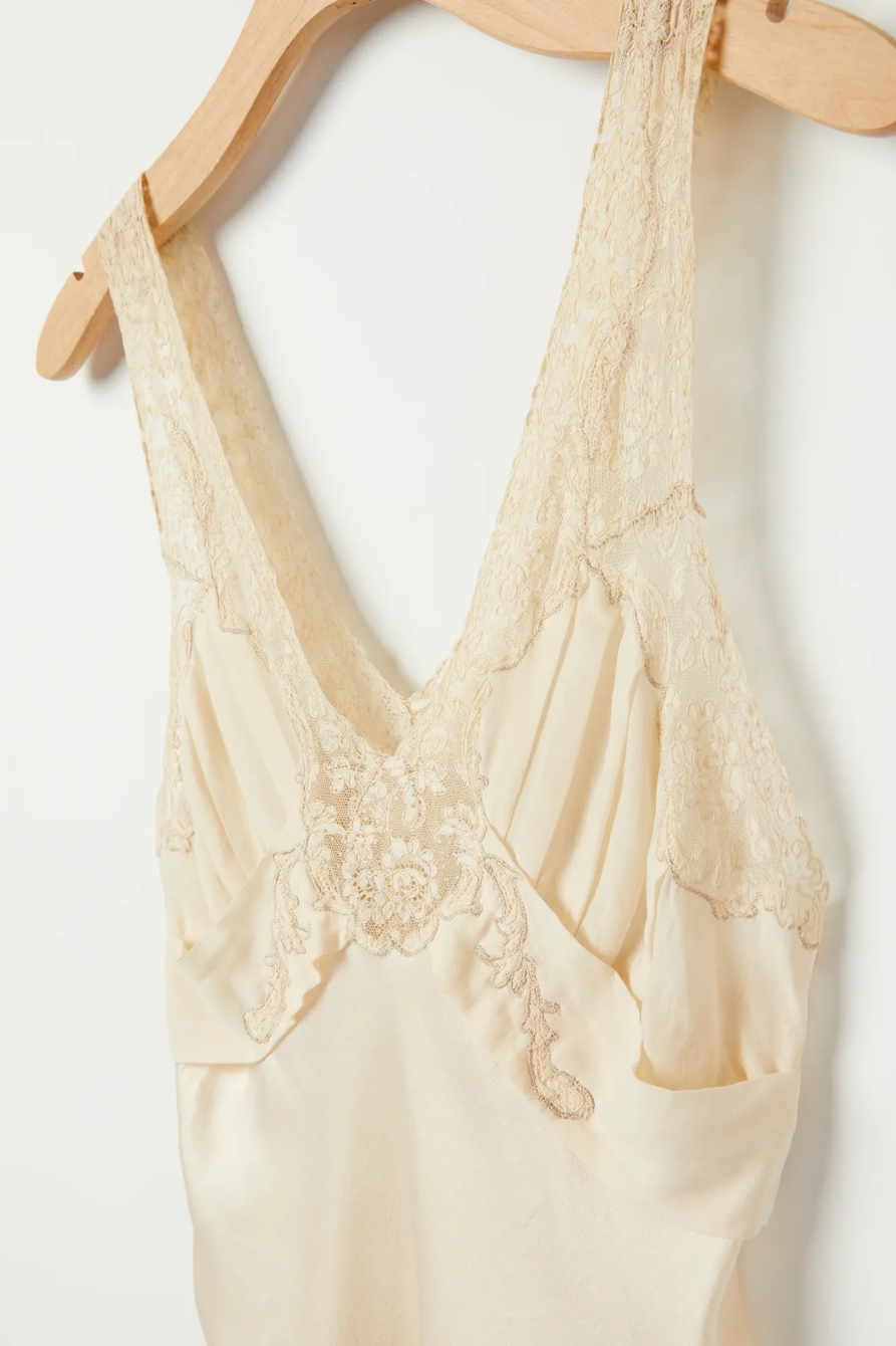 Lucky Upcycled Mesh Lace V NeckCami, image 4