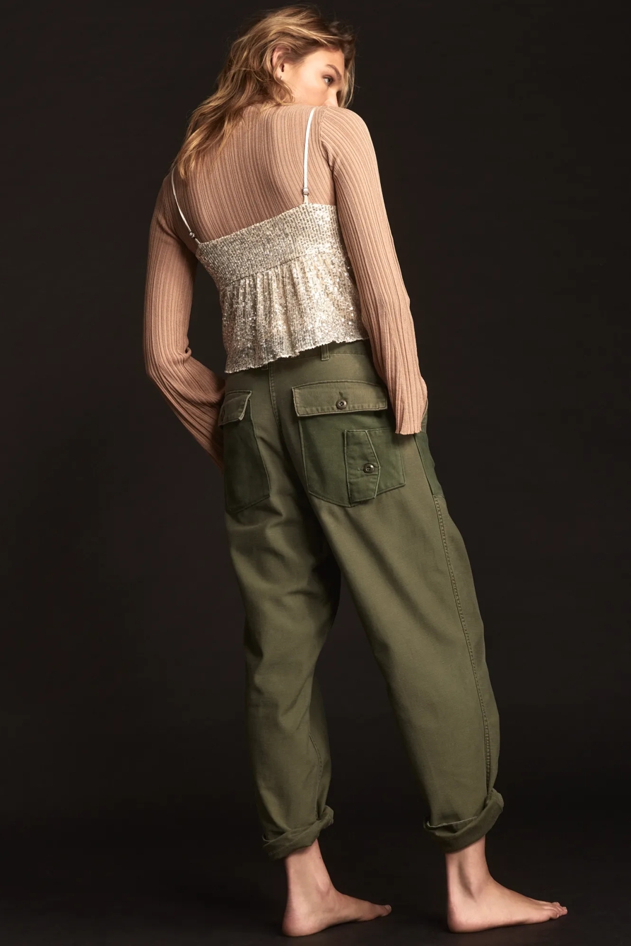 Upcycled Multi Pocket Military Pant, image 2
