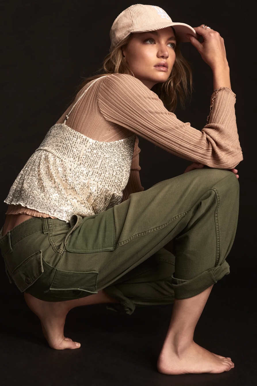 Upcycled Multi Pocket Military Pant, image 3