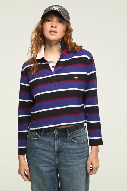 Lucky Brand Upcycled Brooks Brothers Rugby, image 1