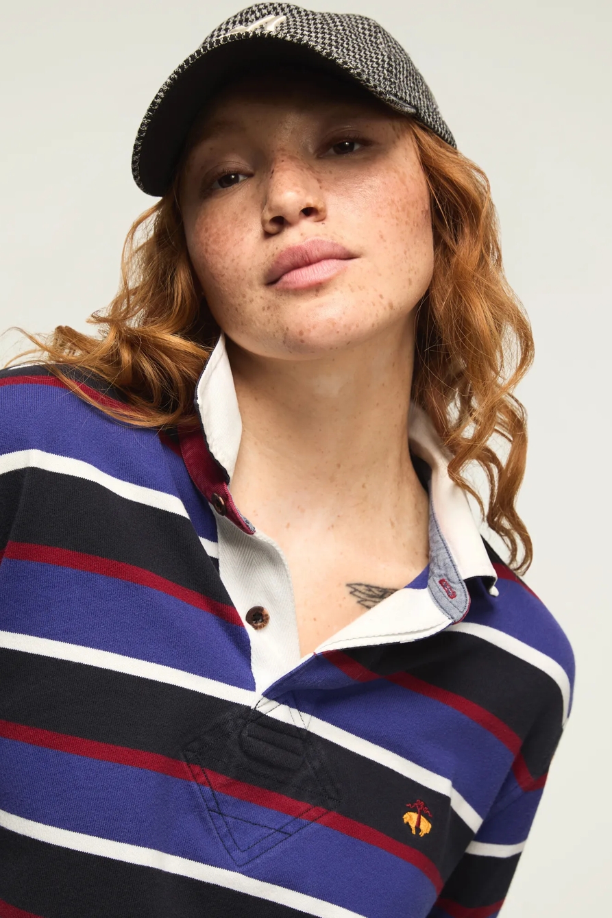 Lucky Brand Upcycled Brooks Brothers Rugby, image 4