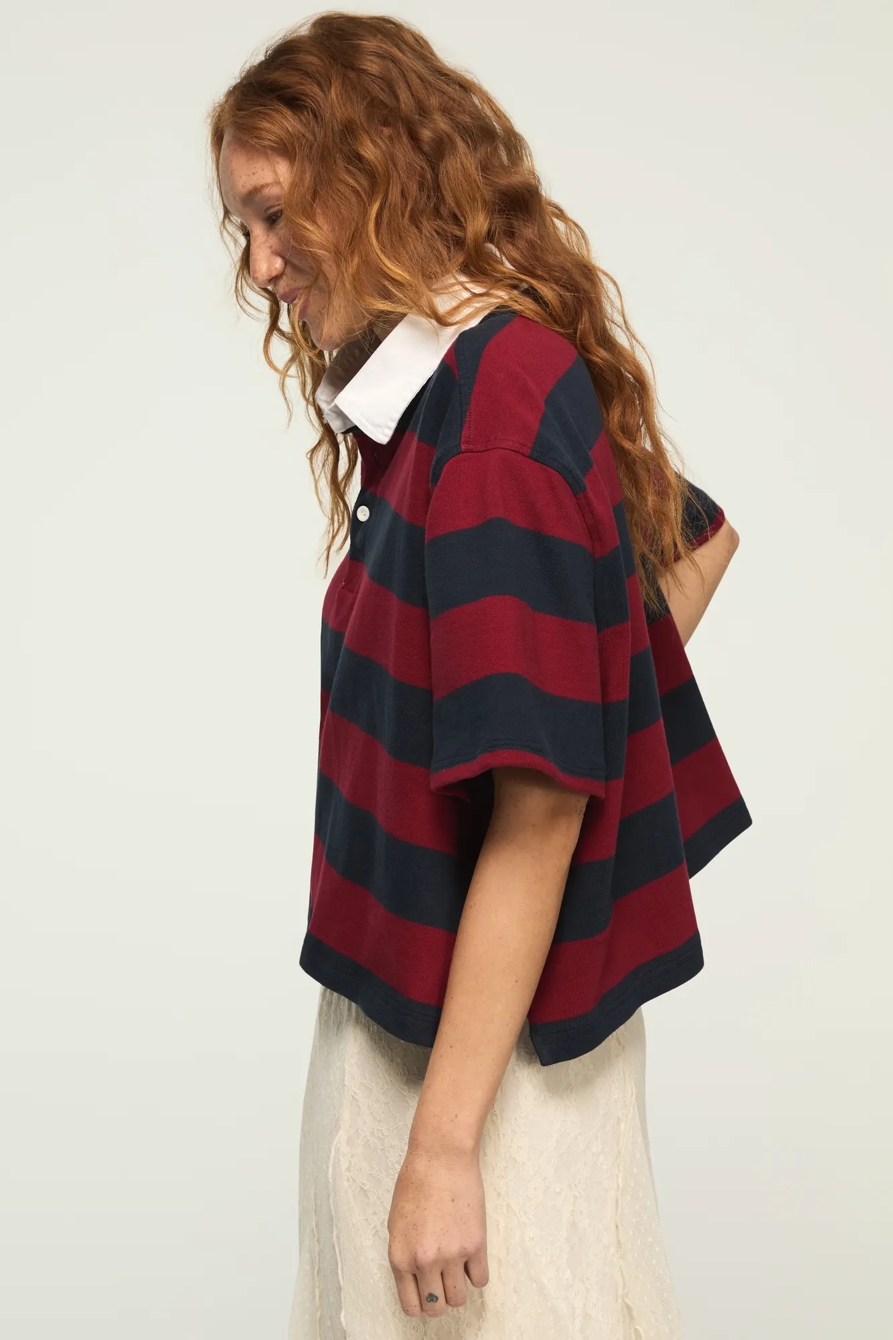 Lucky Brand Upcycled Brooks Brothers Rugby, image 4