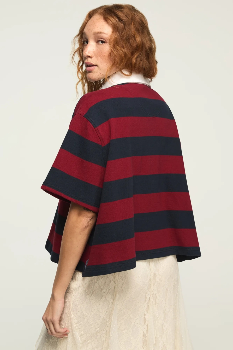 Lucky Brand Upcycled Brooks Brothers Rugby, image 6