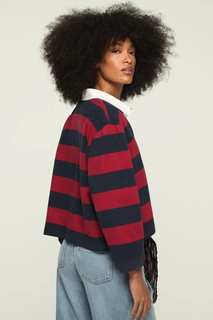 Lucky Brand Upcycled Brooks Brothers Rugby, image 3