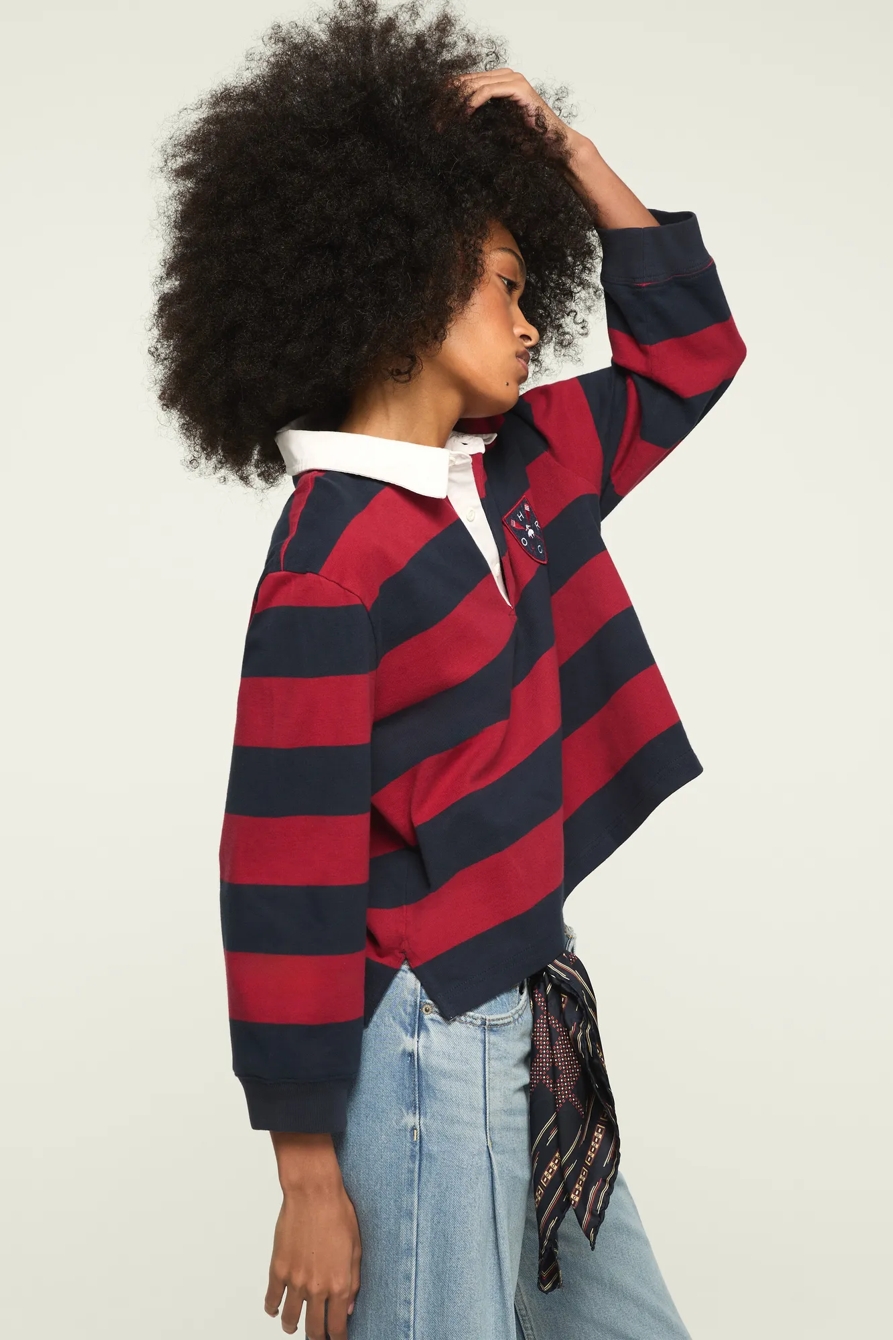 Lucky Brand Upcycled Brooks Brothers Rugby, image 4