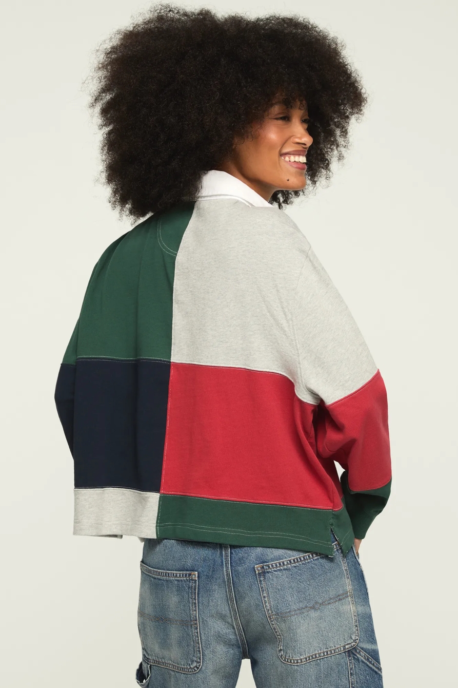 Lucky Brand Upcycled Brooks Brothers Rugby, image 3