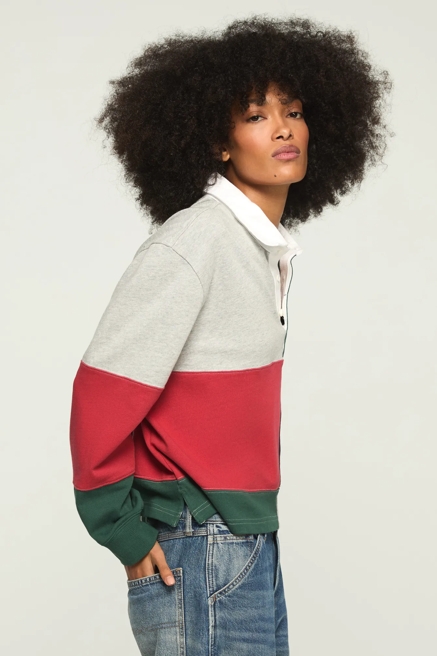 Lucky Brand Upcycled Brooks Brothers Rugby, image 4