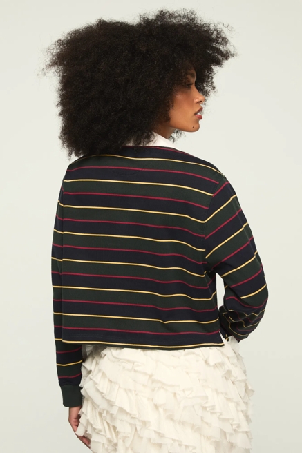 Lucky Brand Upcycled Brooks Brothers Rugby, image 3