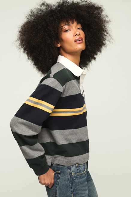 Lucky Brand Upcycled Brooks Brothers Rugby, image 4