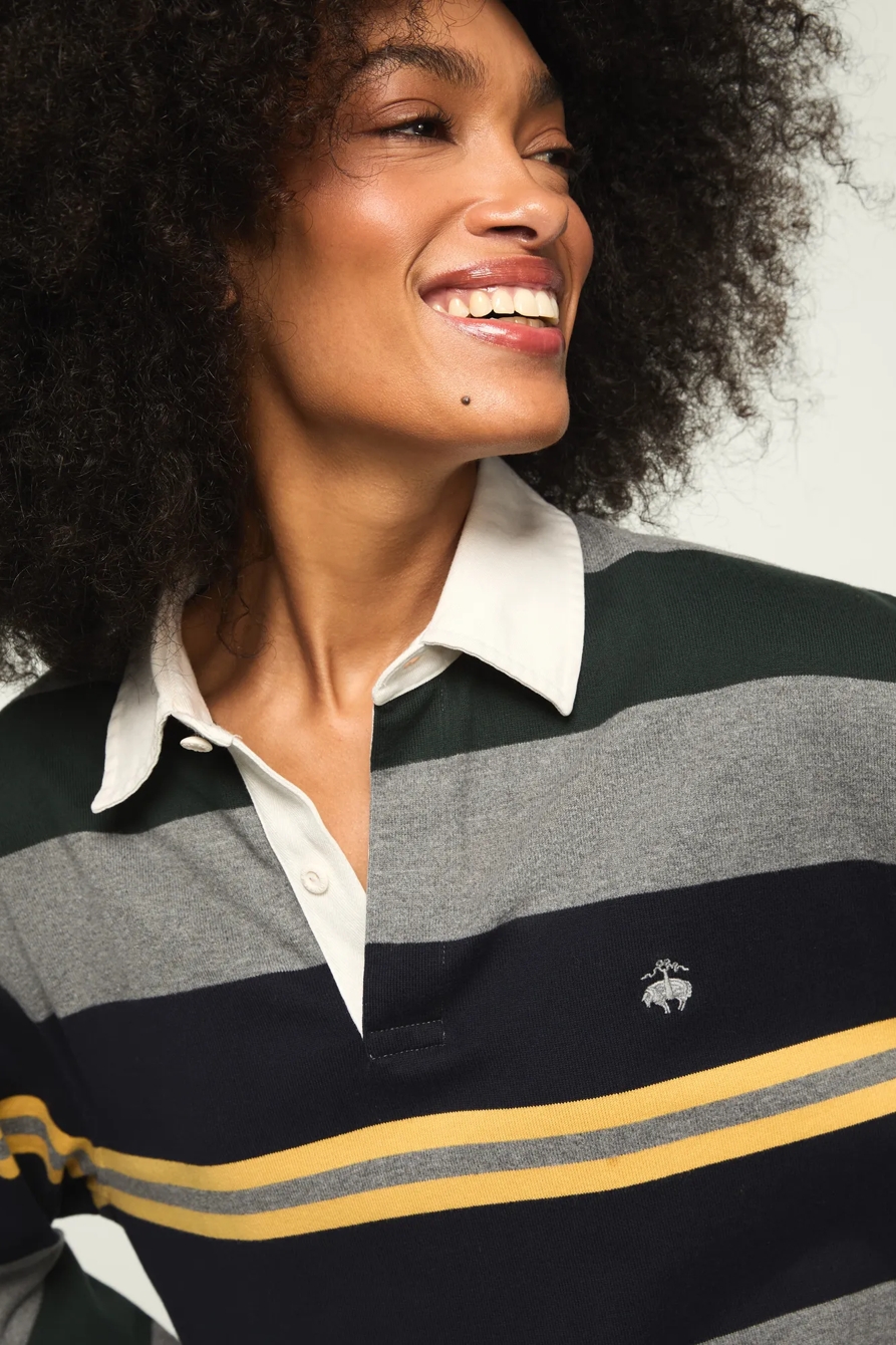 Lucky Brand Upcycled Brooks Brothers Rugby, image 5