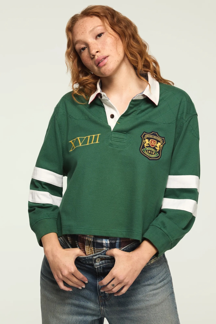 Lucky Brand Upcycled Brooks Brothers Rugby, image 2