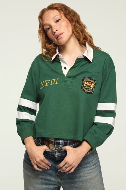 Lucky Brand Upcycled Brooks Brothers Rugby, image 2