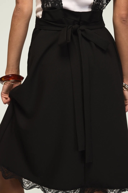 Lucky Brand Upcycled Apron Dress with Lace Detail, image 3