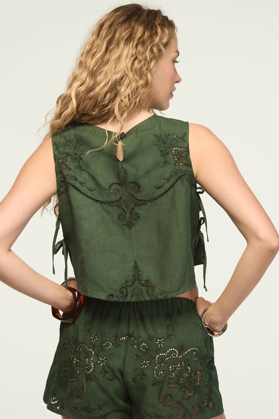 Lucky Brand Upcycled Side Tie Tank, image 3