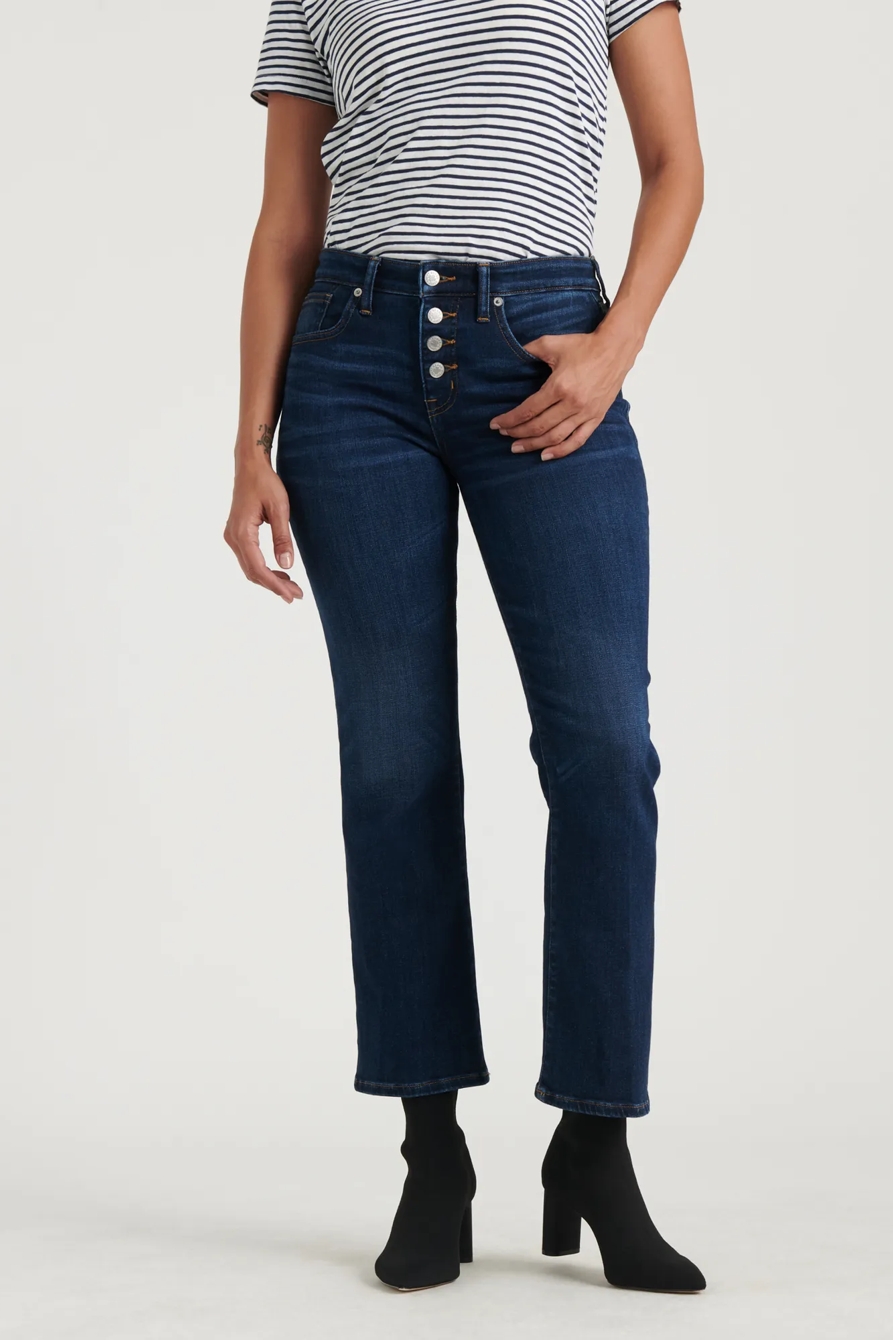 MID RISE AVA CROP MINI BOOT JEAN, image 2
