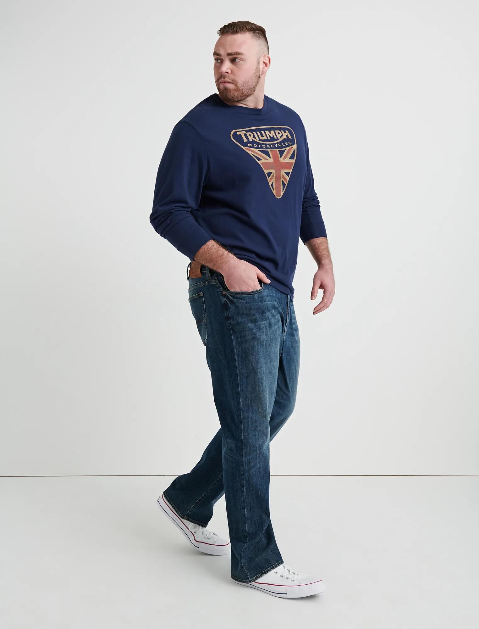 181 RELAXED STRAIGHT BIG & TALL JEAN, image 2