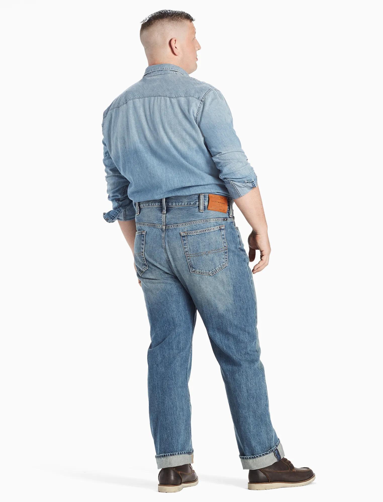 181 RELAXED STRAIGHT BIG & TALL JEAN, image 3