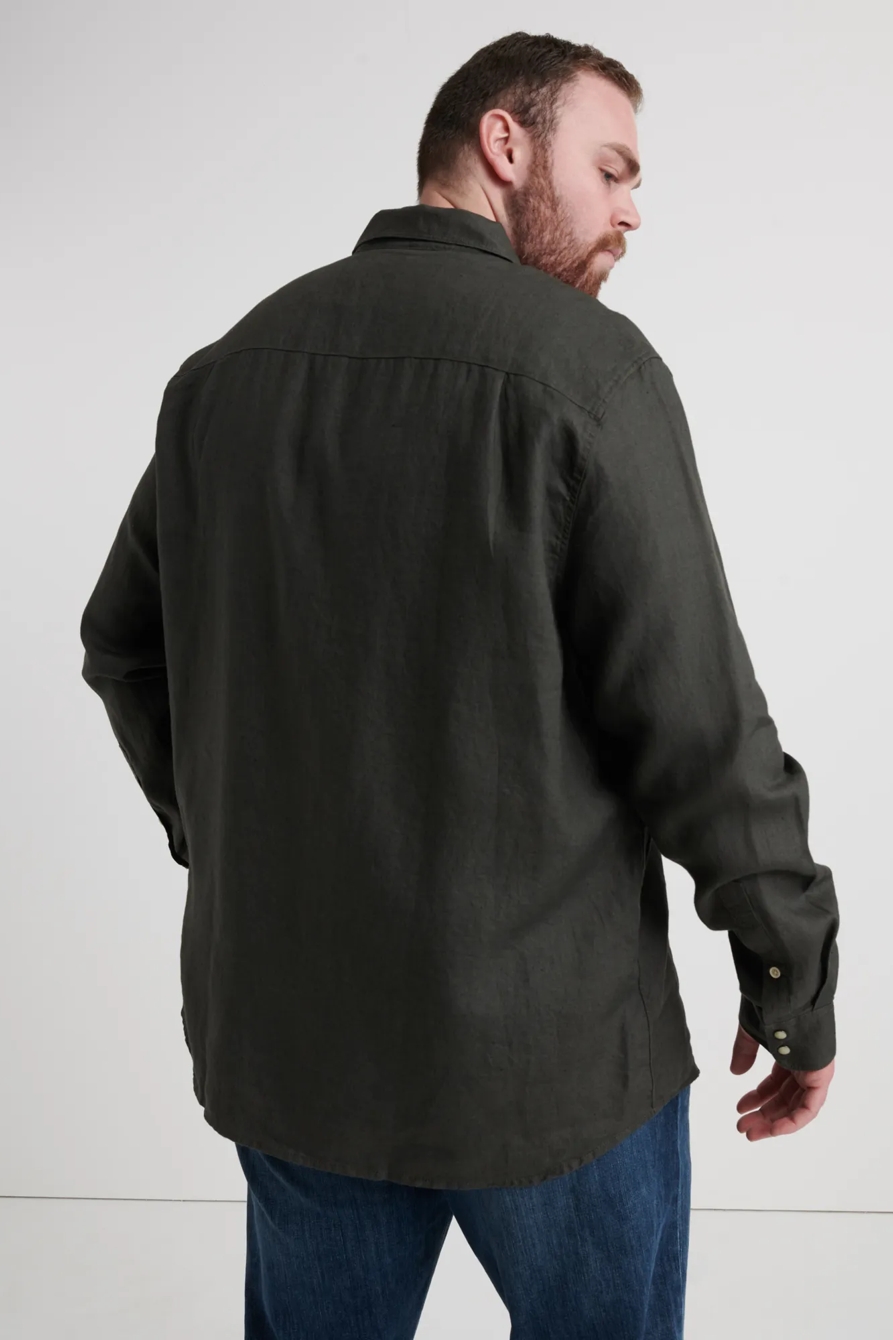 Big & Tall French Linen Western, image 3