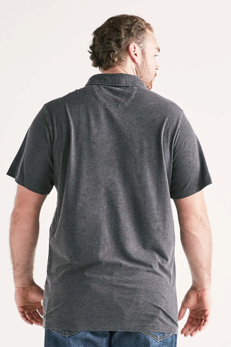 Big and Tall Burnout Polo, image 3