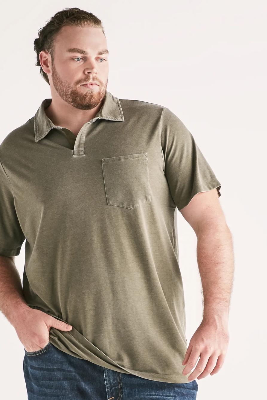 Big and Tall Burnout Polo, image 2