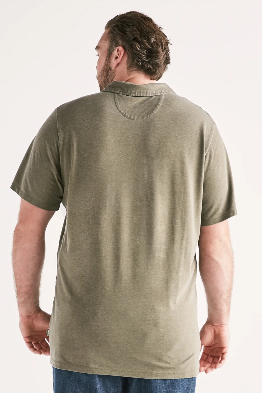 Big and Tall Burnout Polo, image 3