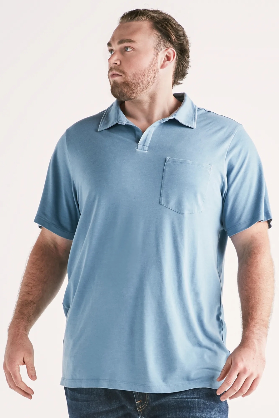 Big and Tall Burnout Polo, image 2