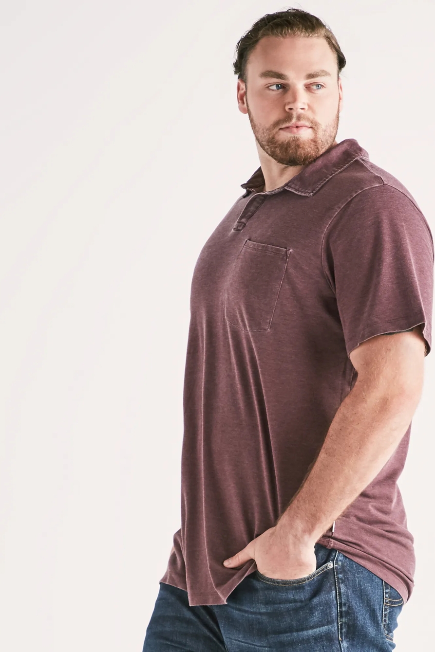 Big and Tall Burnout Polo, image 2
