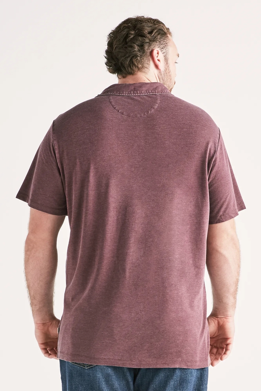 Big and Tall Burnout Polo, image 3