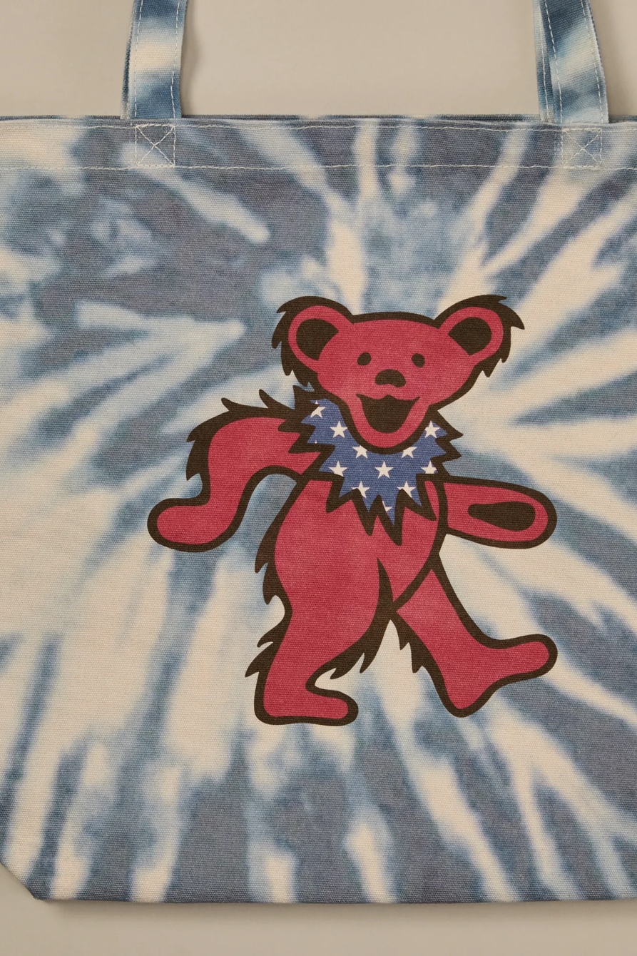 GRATEFUL DEAD TIE DYE TOTE, image 2