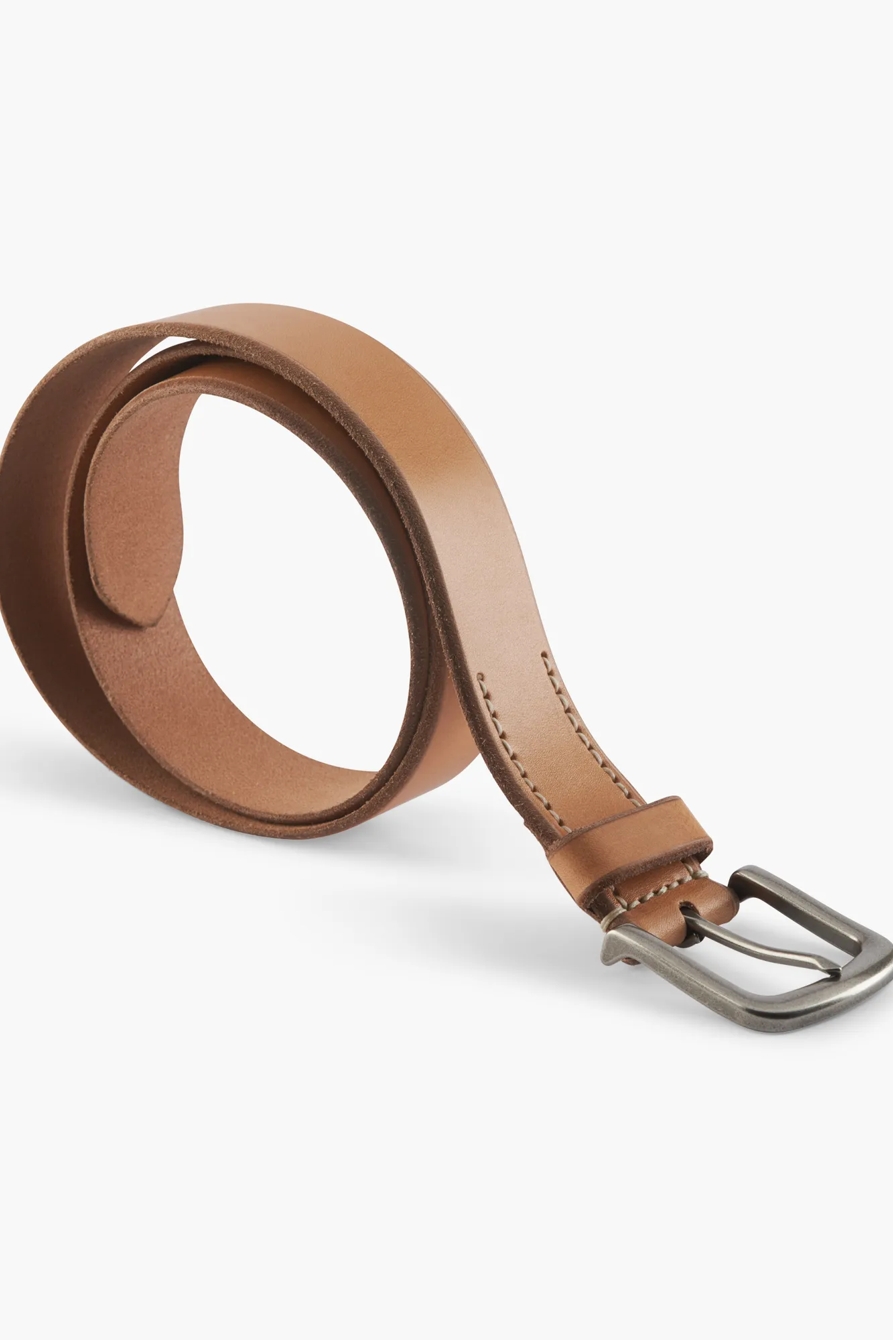 NATURAL LEATHER BELT, image 2