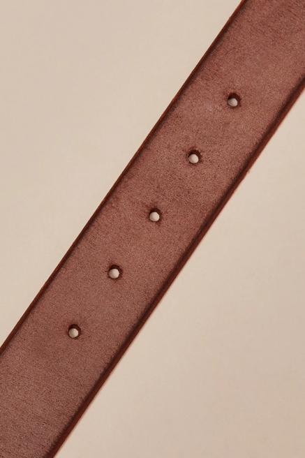 TAB LEATHER BELT, image 2