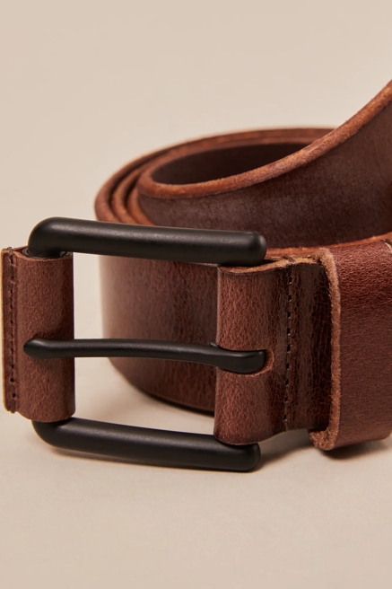 TAB LEATHER BELT, image 3