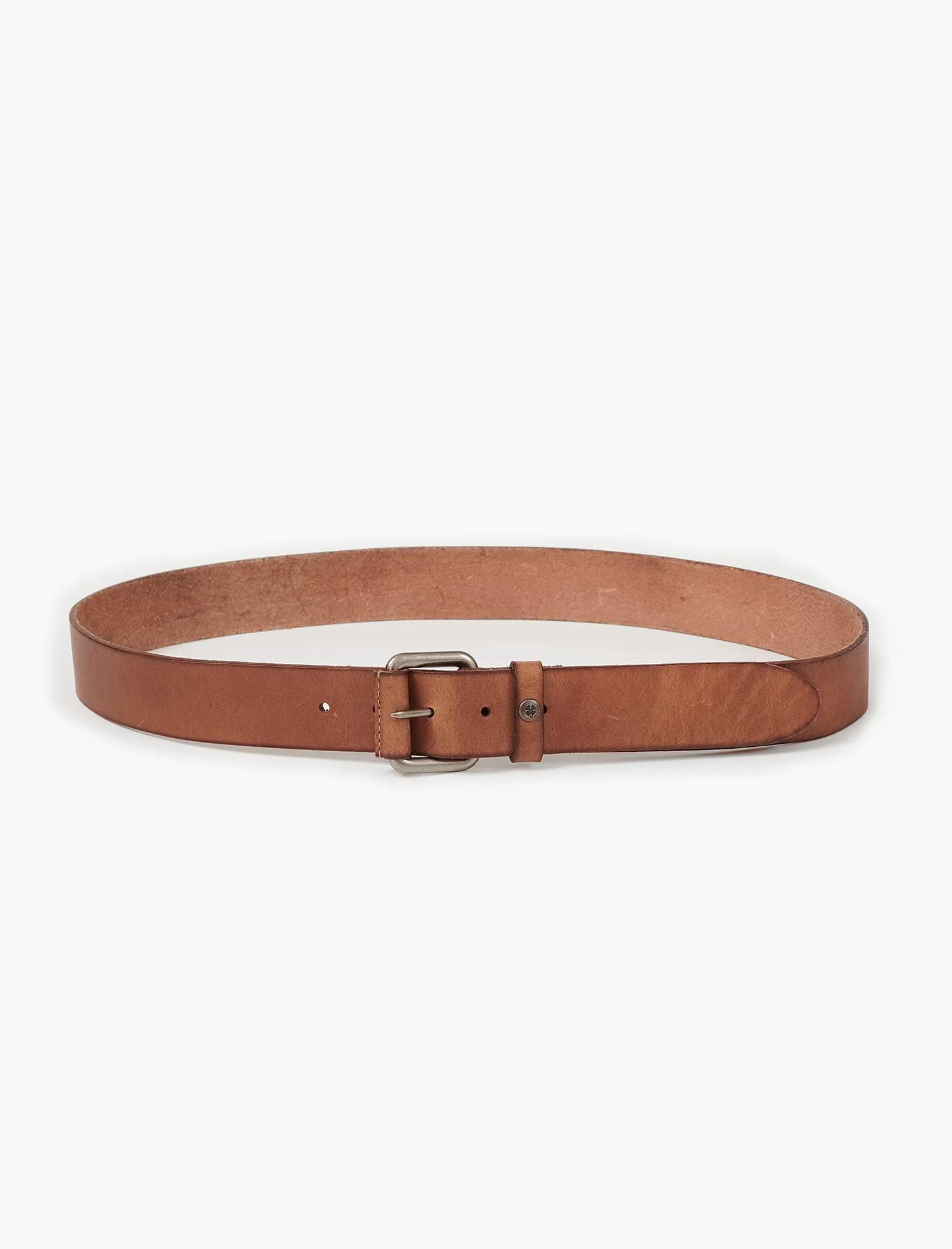 Lucky Brand Multi Rivet Belt in Light Brown Lucky Brand - Mens 36 - $49 - Olive Brown Chevron Woven  main image 4