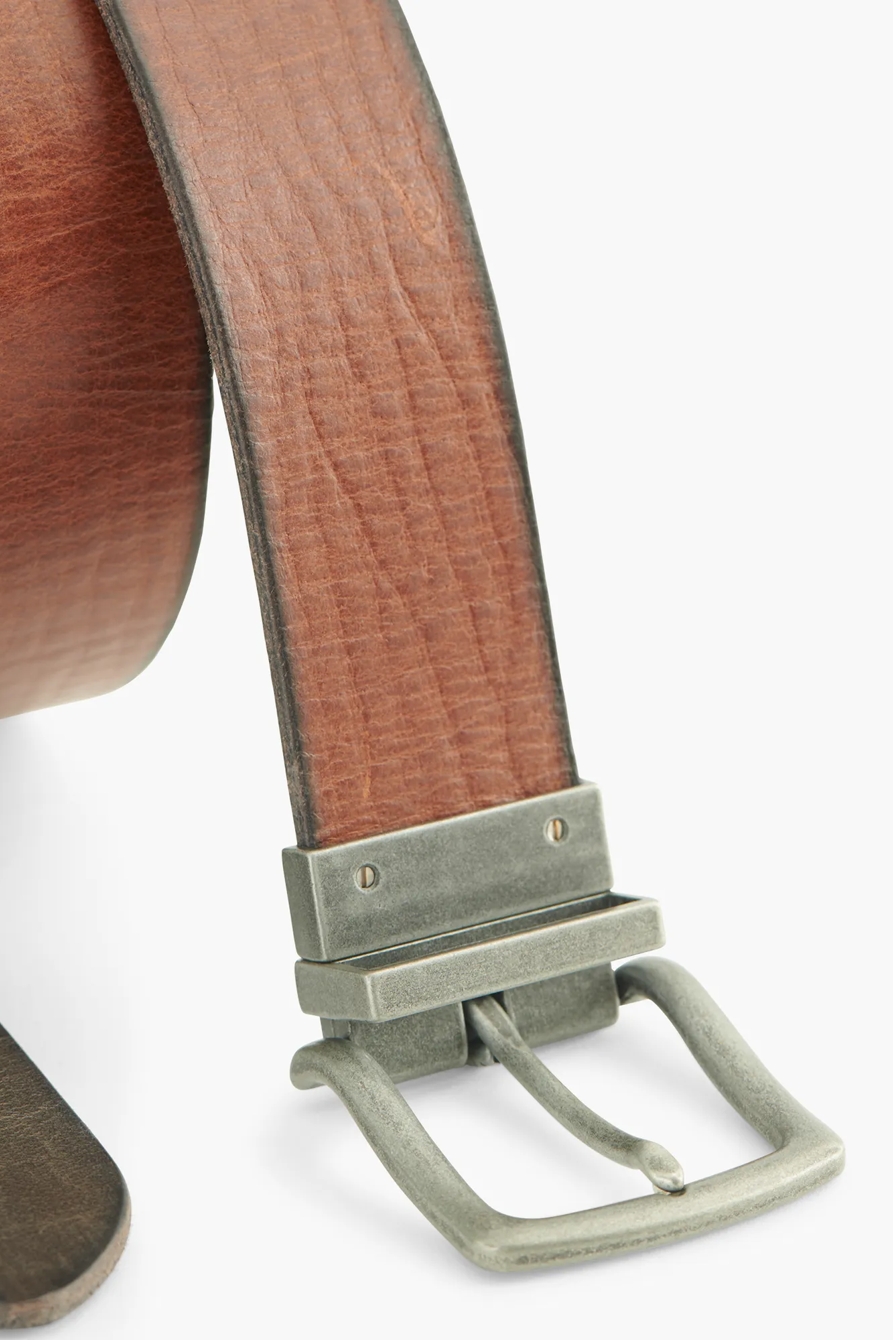 REVERSIBLE LEATHER BELT, image 3