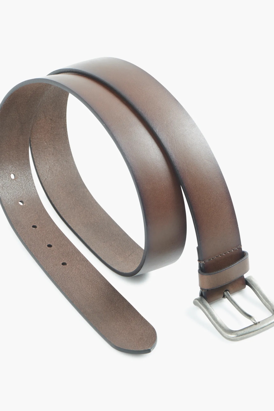 SOLID BRIDLE LEATHER BELT, image 2