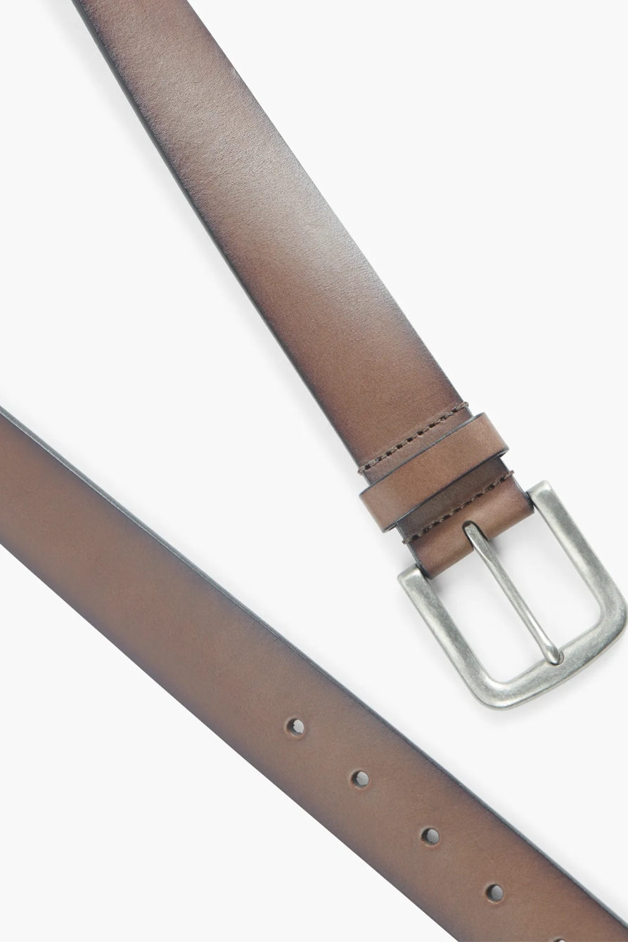 SOLID BRIDLE LEATHER BELT, image 4