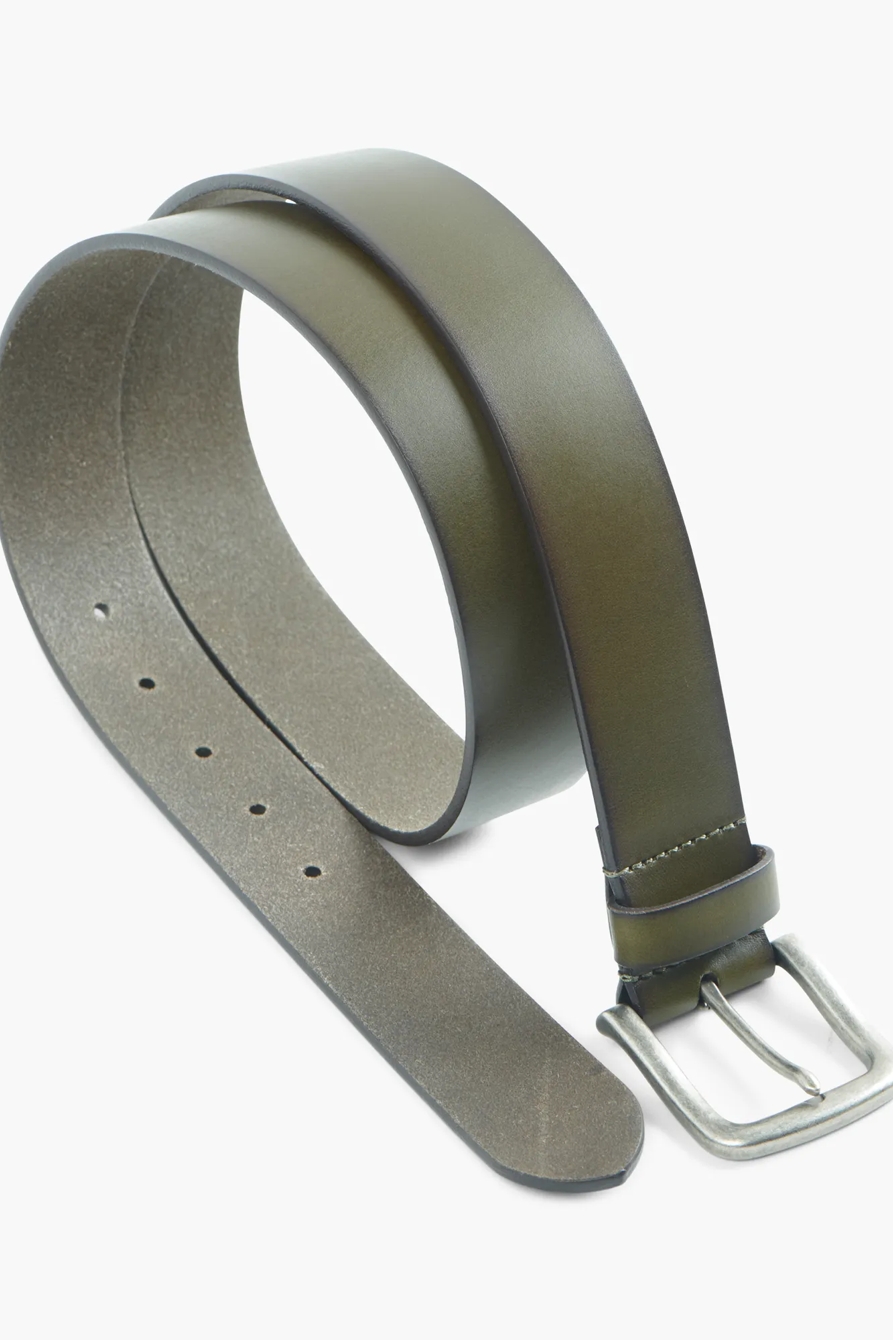 SOLID BRIDLE LEATHER BELT, image 2