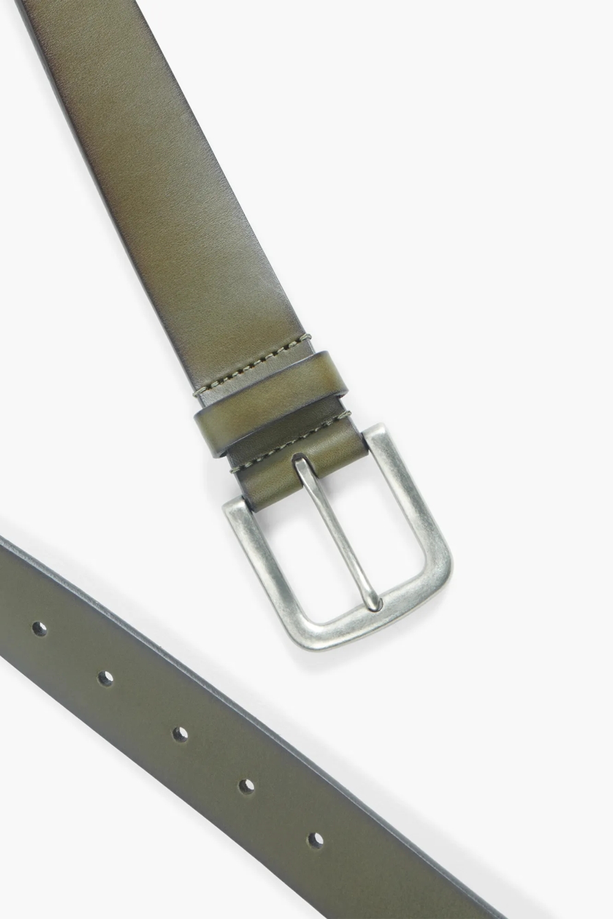 SOLID BRIDLE LEATHER BELT, image 4
