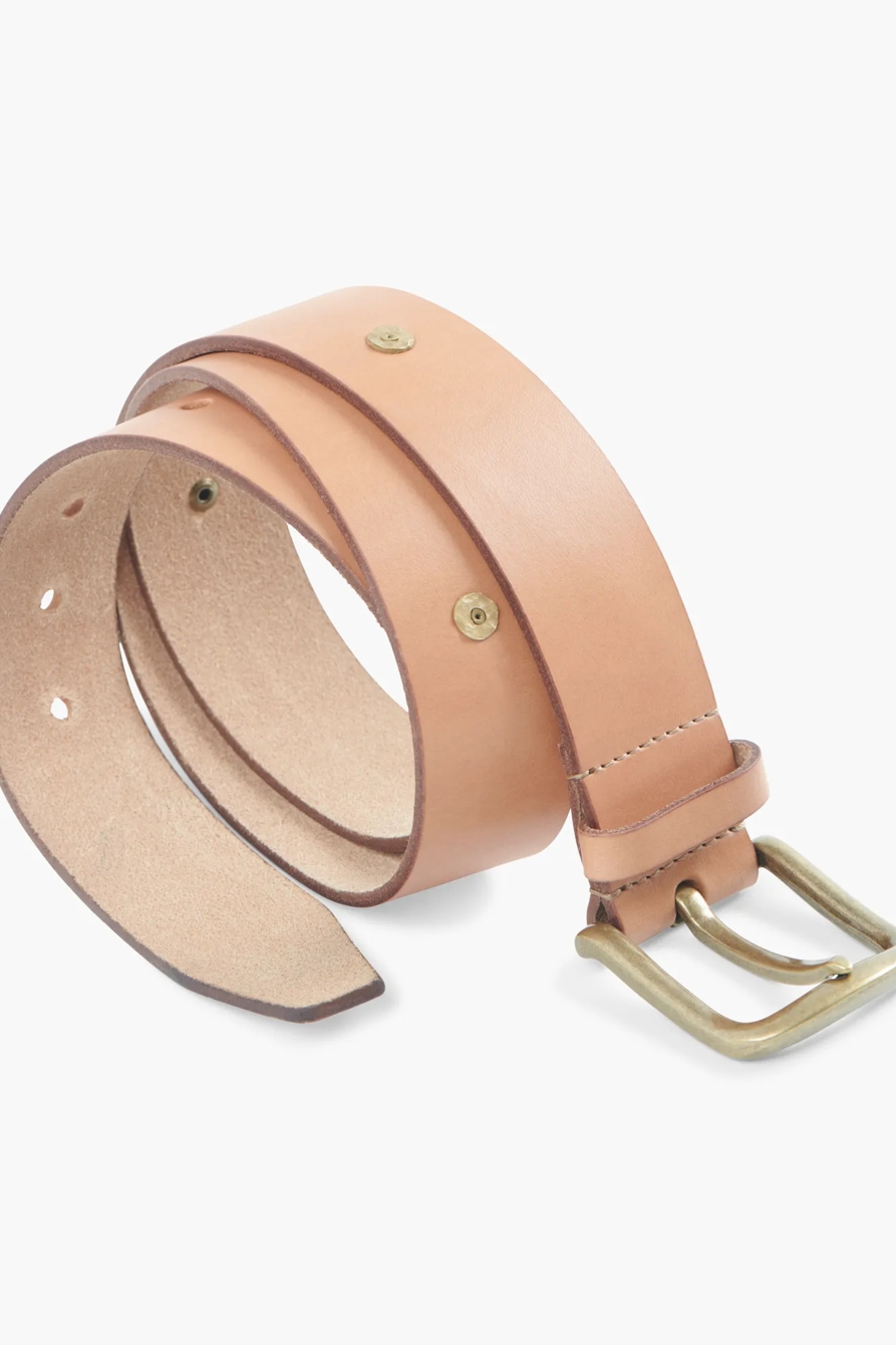RIVET LEATHER BELT, image 2