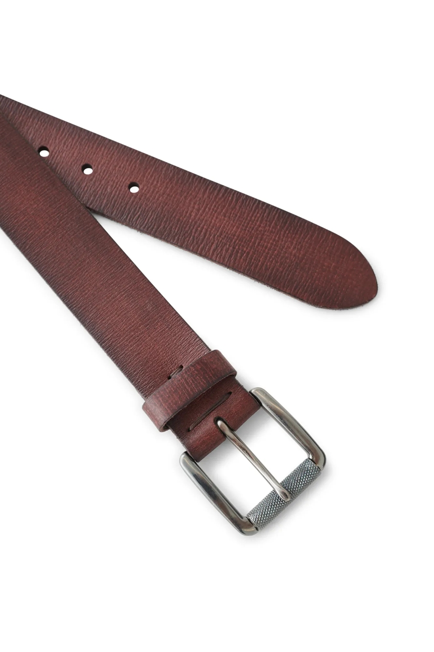 MEN'S WASHED LEATHER BELT, image 2