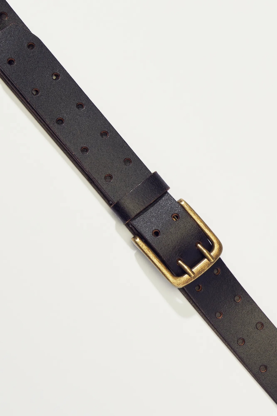 PERFORATED MENS BELT, image 2