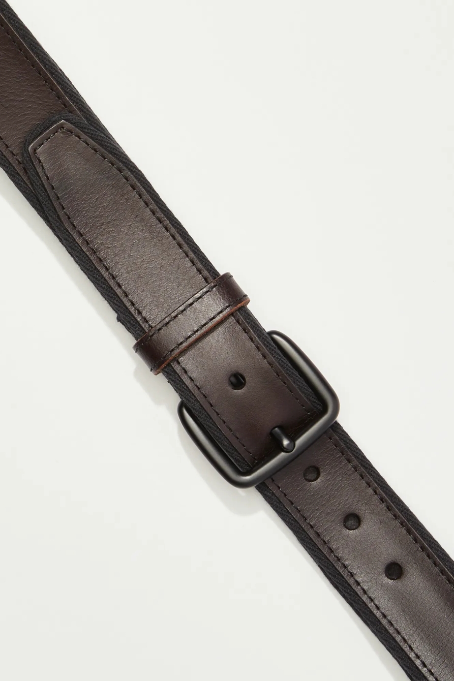 MEN'S STITCH DETAIL BELT, image 2