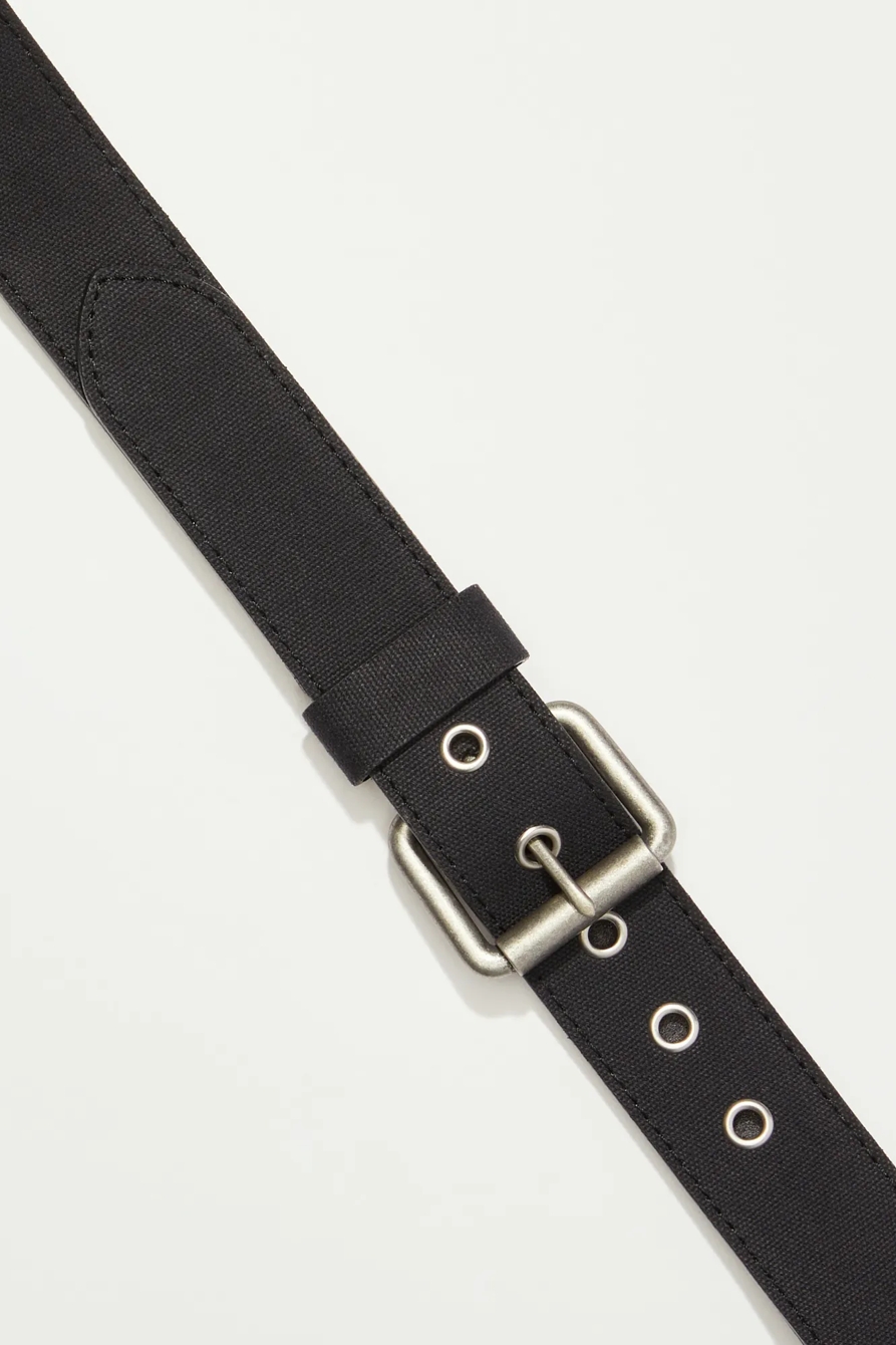 MEN'S LUCKY BRANDED DENIM BELT, image 2