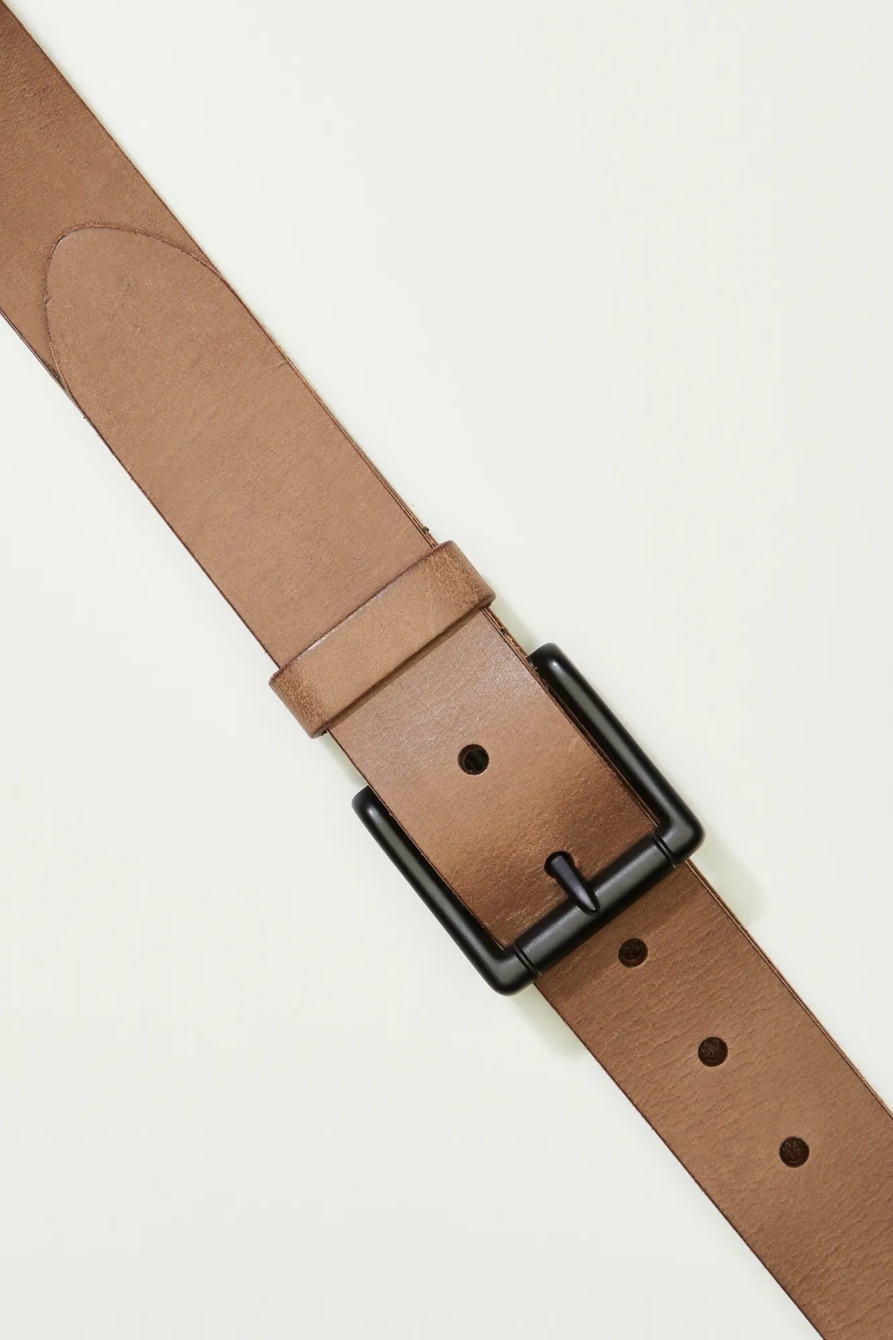 MENS BLACK BUCKLE BELT, image 2