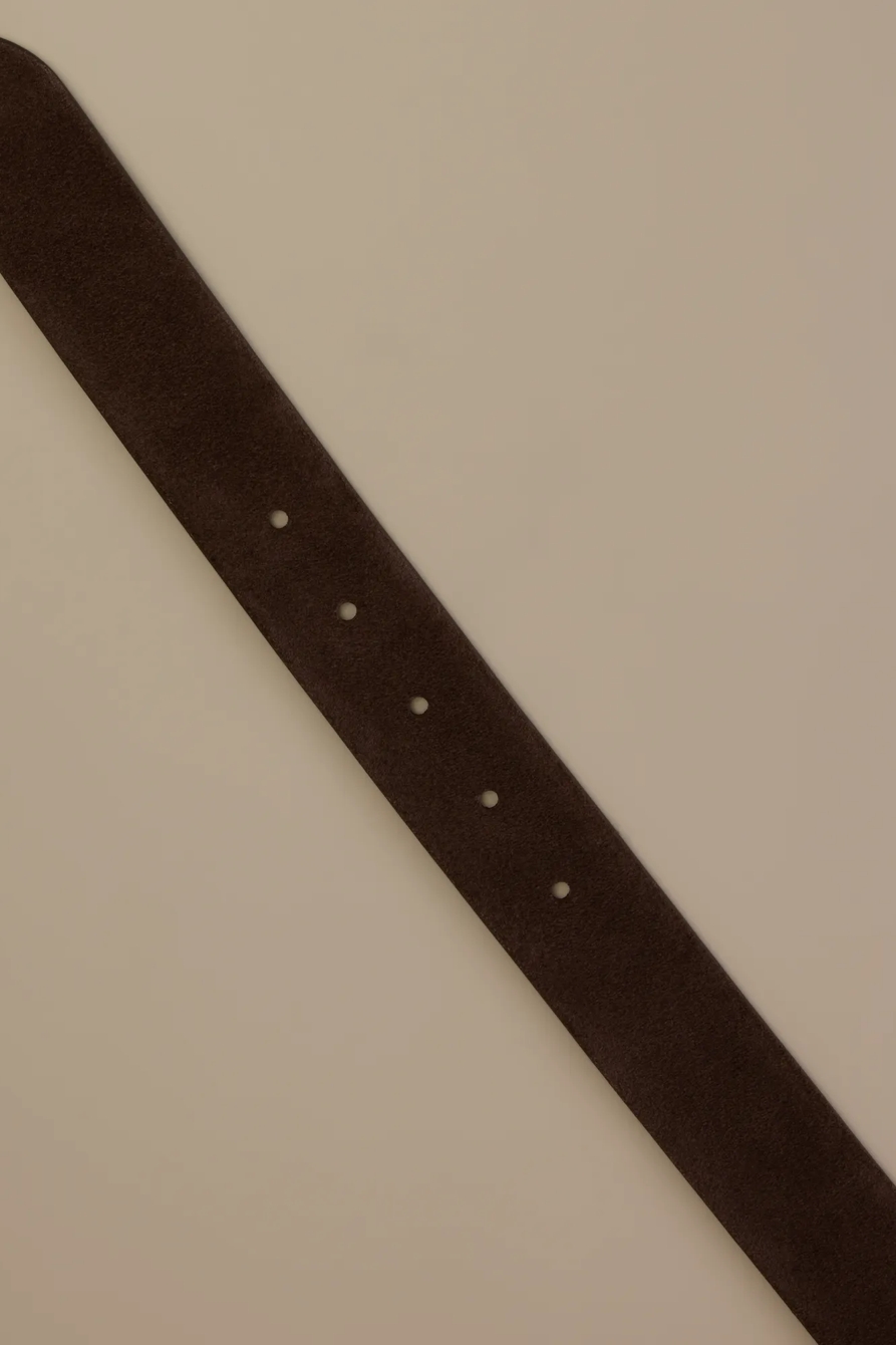 Double Keeper Suede Belt, image 2