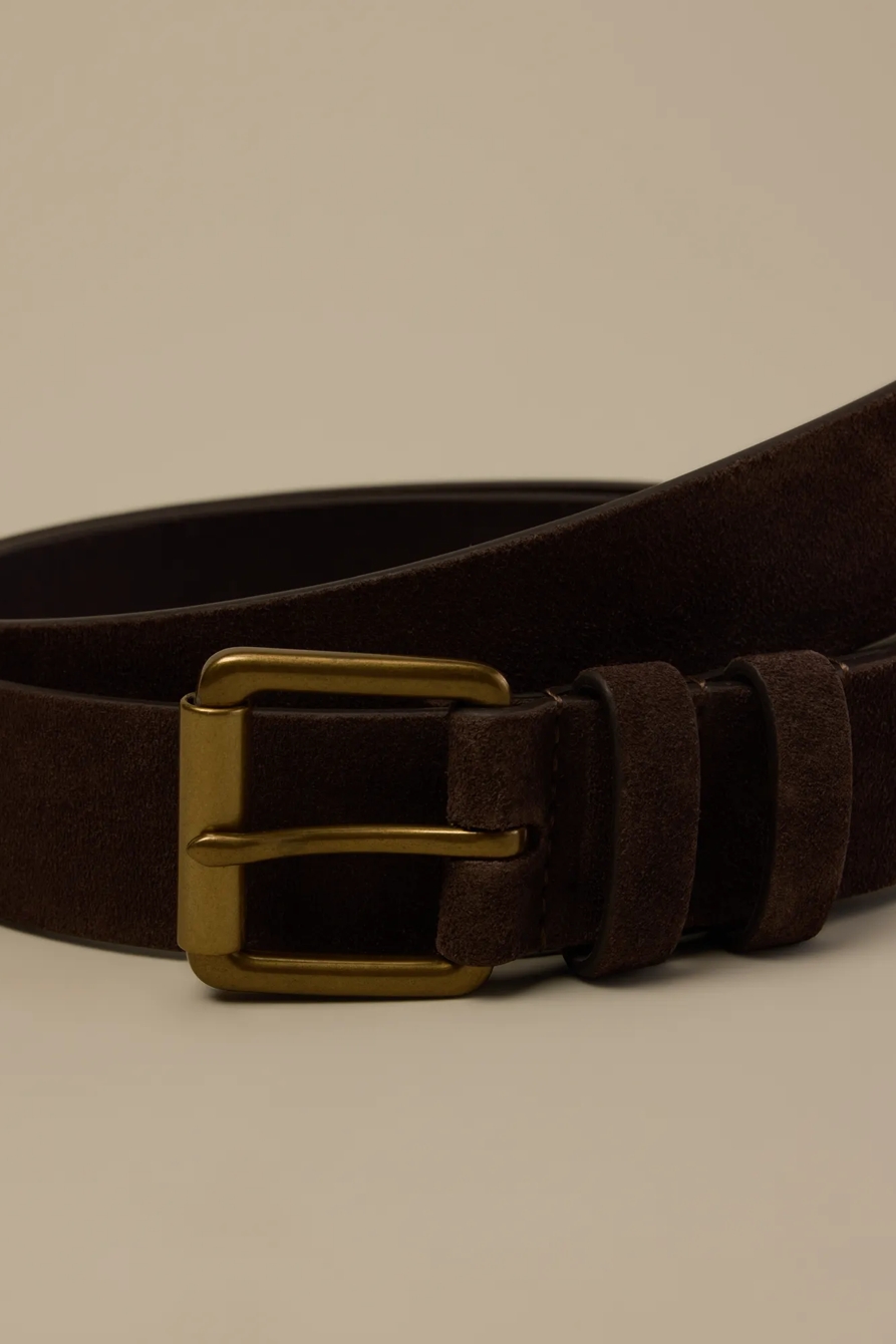 Double Keeper Suede Belt, image 3