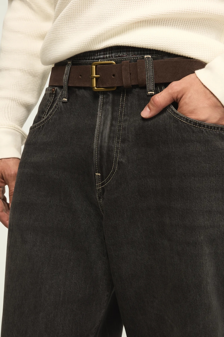Double Keeper Suede Belt, image 4