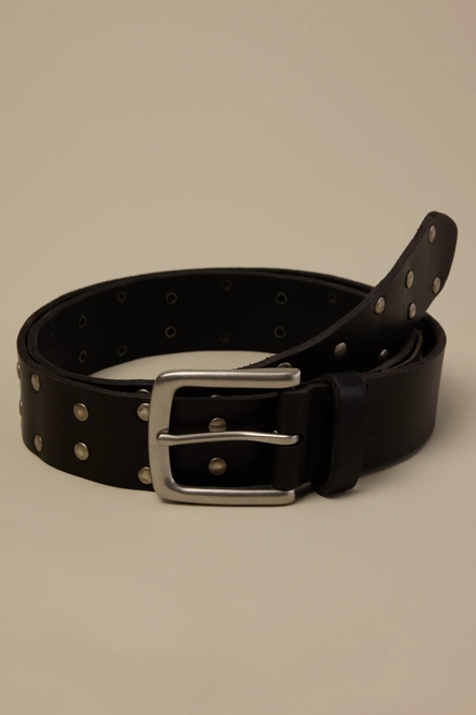 Leather Studd Belt, image 1